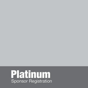 Platinum Sponsor Registration